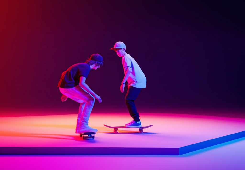 Indywidualna lekcja deskorolki